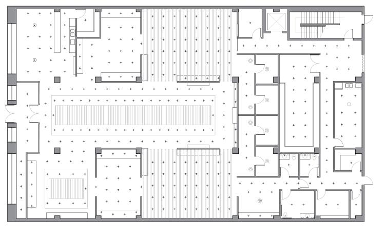 室内设计 &amp; 体系结构/拉萨尔学院温哥华/排温哥华反射天花板计划
