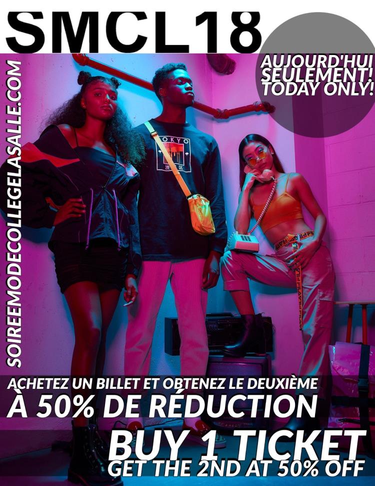 Fashion Marketing/LaSalle College | Montr&#233;al/Promotional Poster