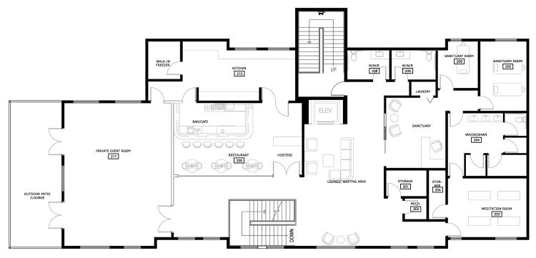 Interior Design &amp; Architecture/LaSalle College Vancouver/SECOND FLOOR