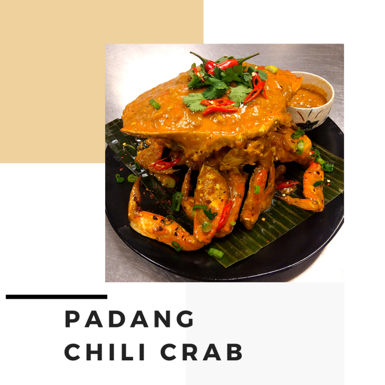 Culinary &amp; Food Service Management/LaSalle College Vancouver/This is called Padang Chili Crab due to its place of origin-- Padang, which is a region in Indonesia located in West Sumatra. Crab is deep fried and coated with hot and spicy sauce with hint of sweetness. Bird&#39;s eye chili and ginger are the main ingredients that contribute to the hotness and spiciness of this dish.