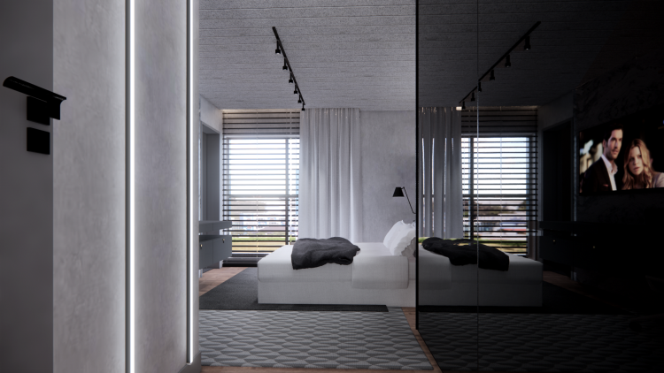 Interior Design &amp; Architecture/LaSalle College Vancouver/Master Bedroom