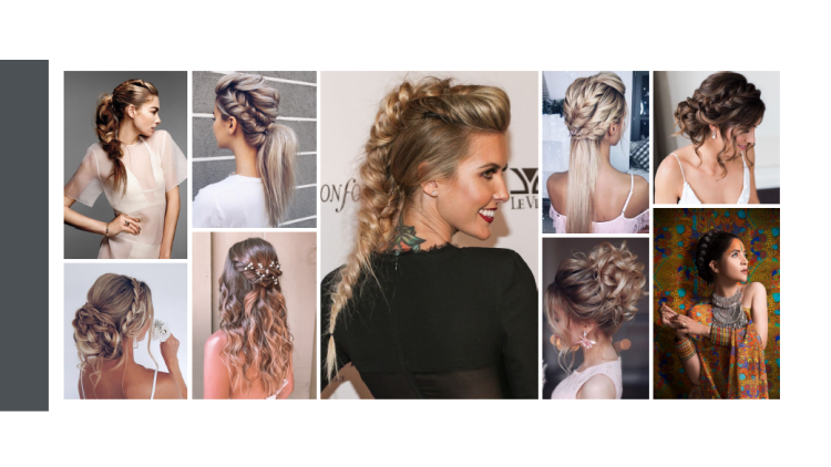 Fashion Marketing/LaSalle College Vancouver/Hairstyle inspiration Board