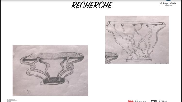 Design d&#39;int&#233;rieur et architecture/Coll&#232;ge LaSalle | Marrakech/LA RECHERCHE