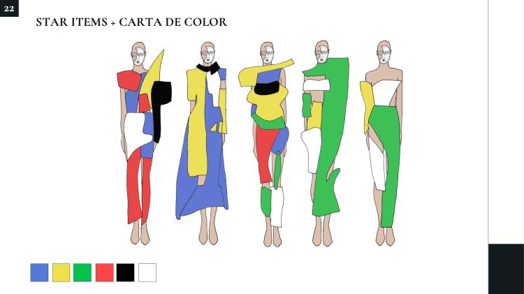 Dise&#241;o de Moda/LCI Barcelona/Star Items + carta de color